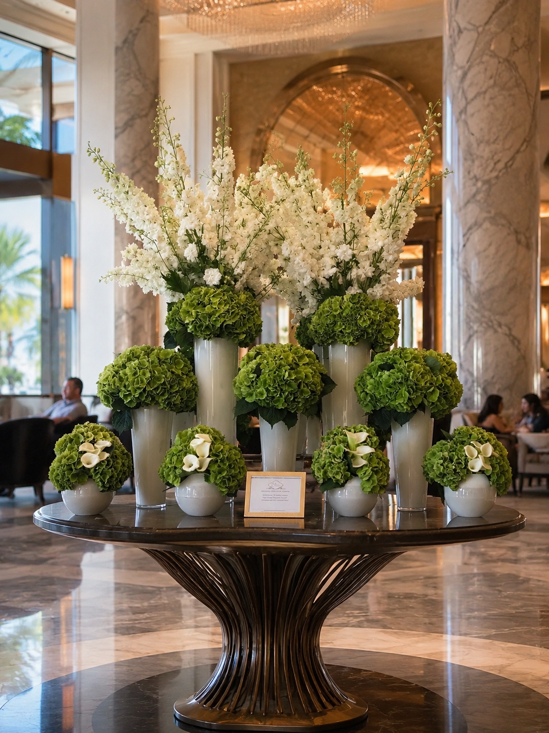 Lobby Elegance Blooms