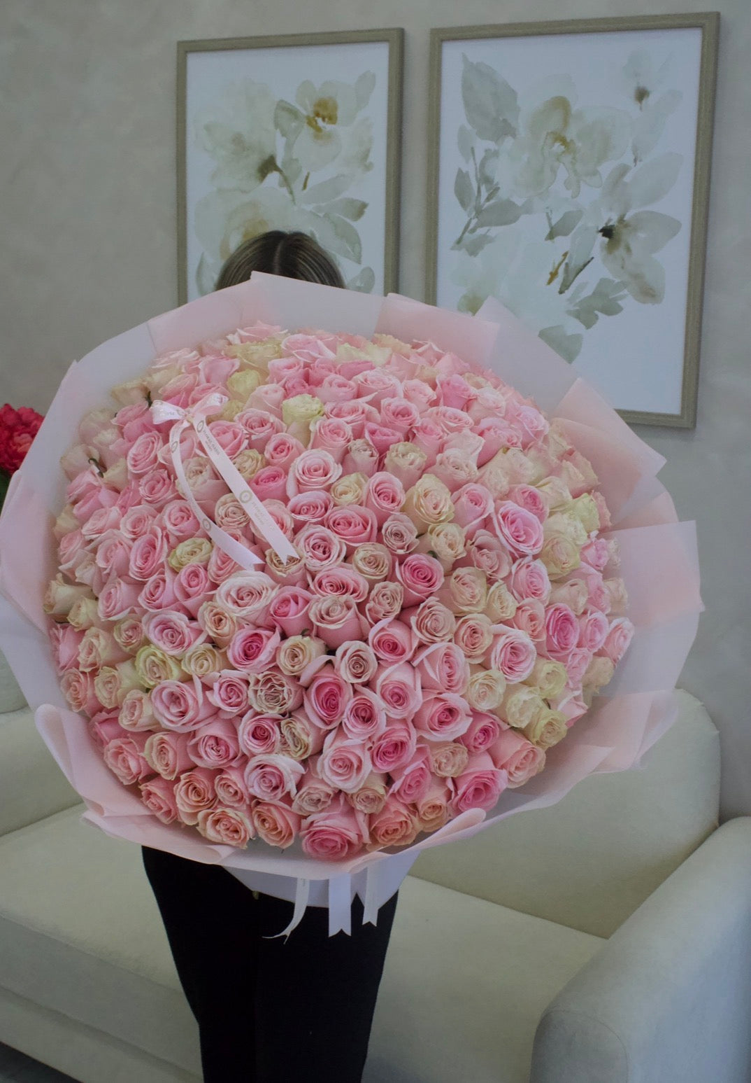 200 Pink Roses