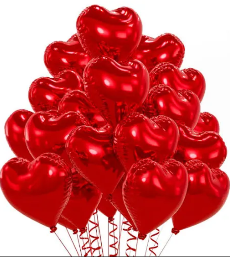 Heart Foil Balloons