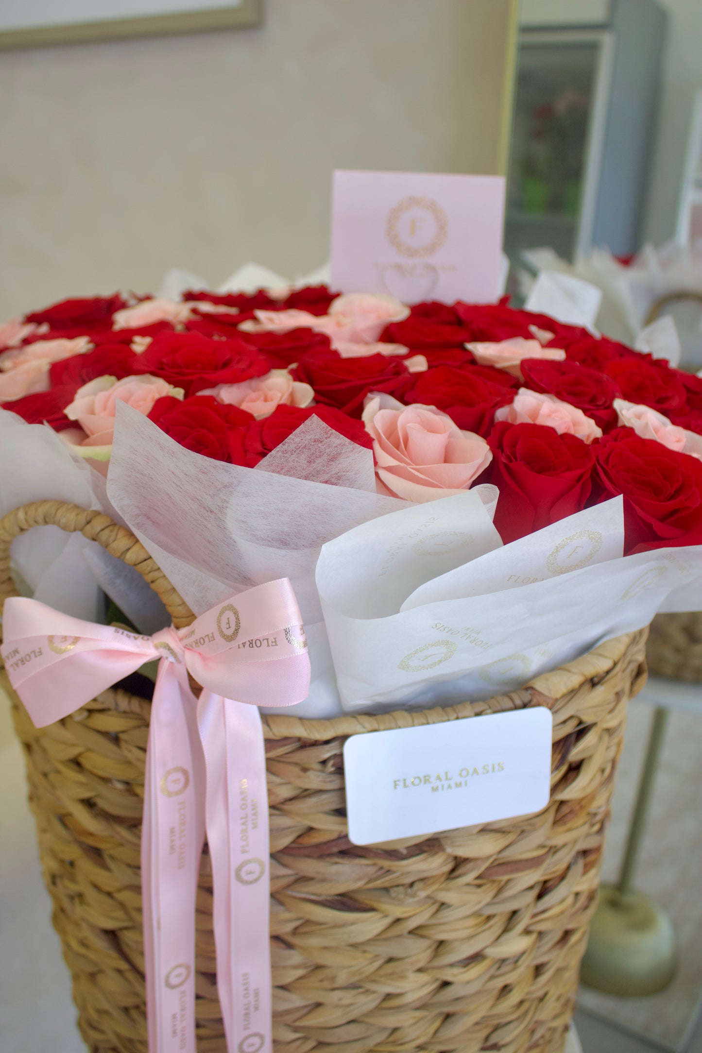 Basket of blooms 🌹