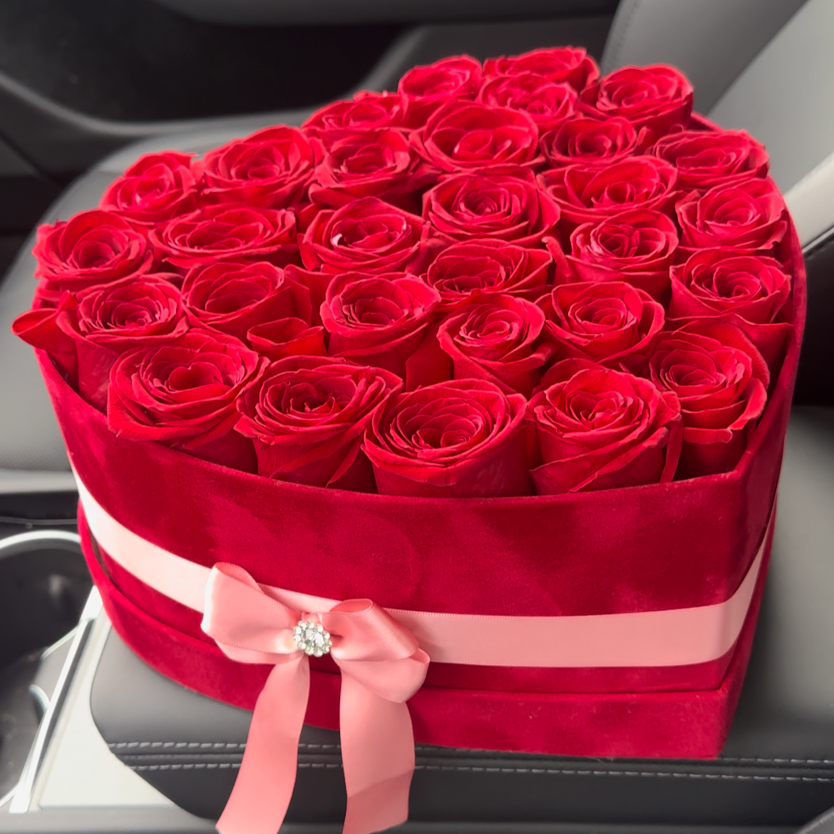 Velvet Heart Box